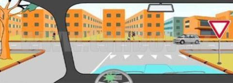 Siz sola dönmək fikrindəsiniz. Harada dayanmalısınız ki, digər nəqliyyat vasitələrinə yol verəsiniz?