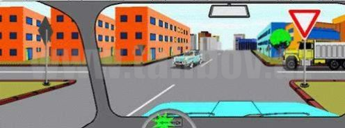 Siz geriyə dönmək istəyirsiniz. Kimə yol verməlisiniz?