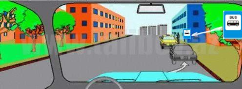 Sərnişinlərin mindirilməsi məqsədi ilə bu yerdə dayanmağa icazə verilir?